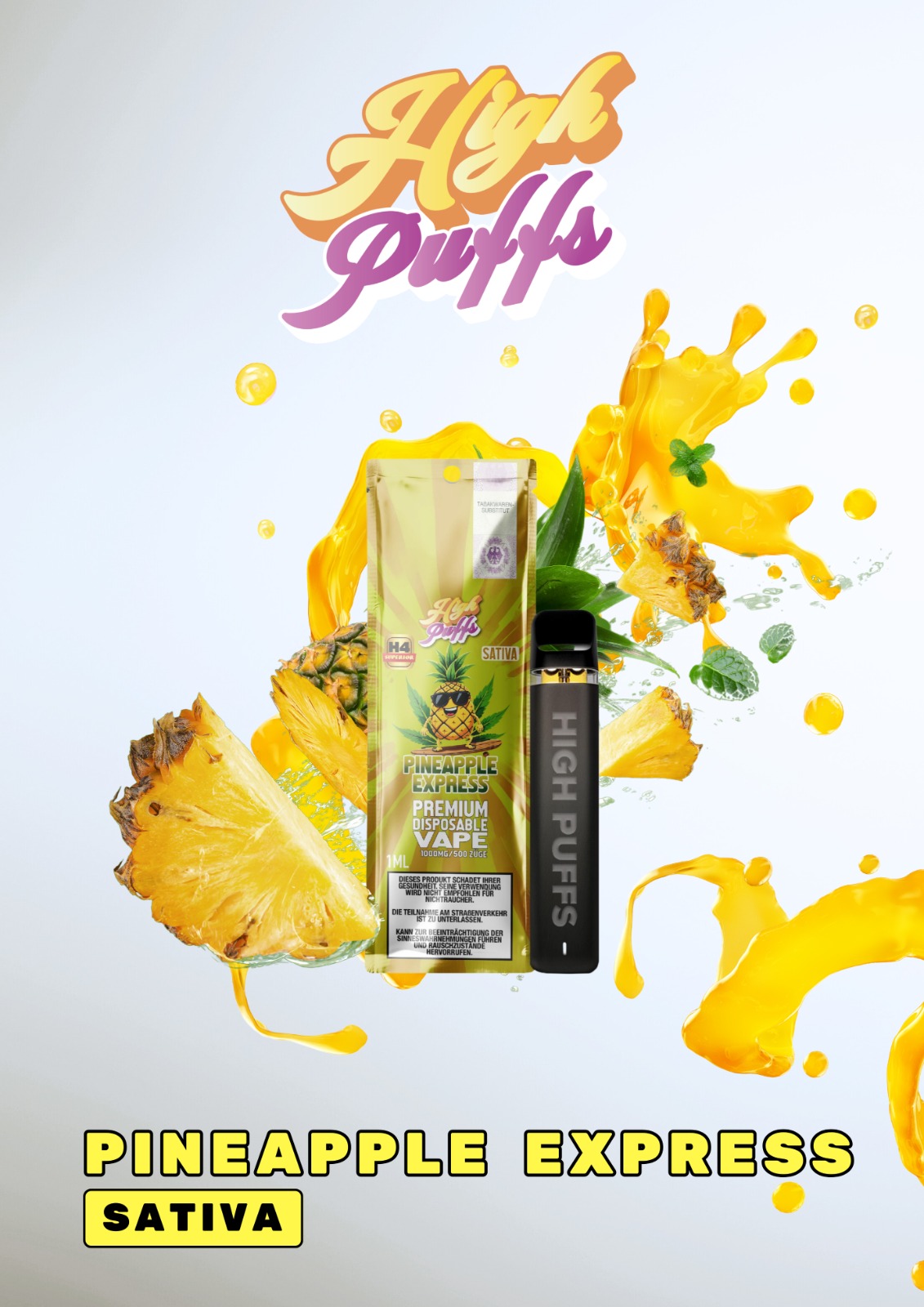 High Puffs – Pineapple Express (Sativa)